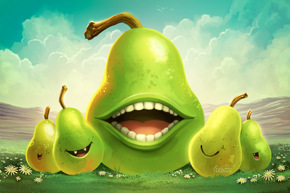 Biting Pears of Salamanca