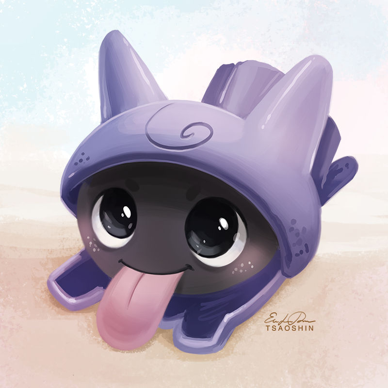 090 - Shellder by TsaoShin on DeviantArt