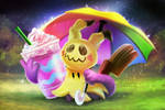 Unicorn Frappuccino Mimikyu - Paint Along by TsaoShin