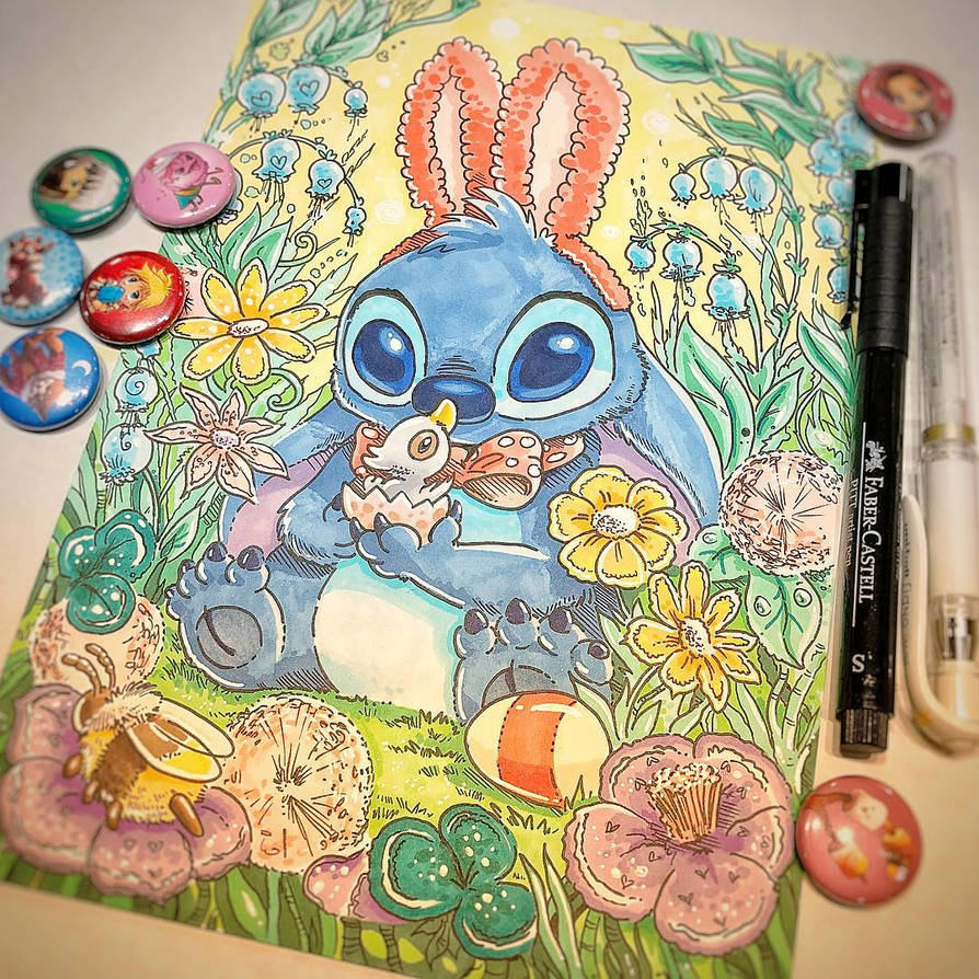 Easter Stitch by TsaoShin