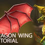 How to Draw Dragon Wings