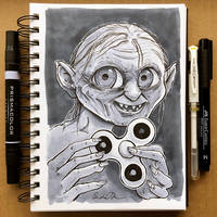 Inktober Day 9 - Precious