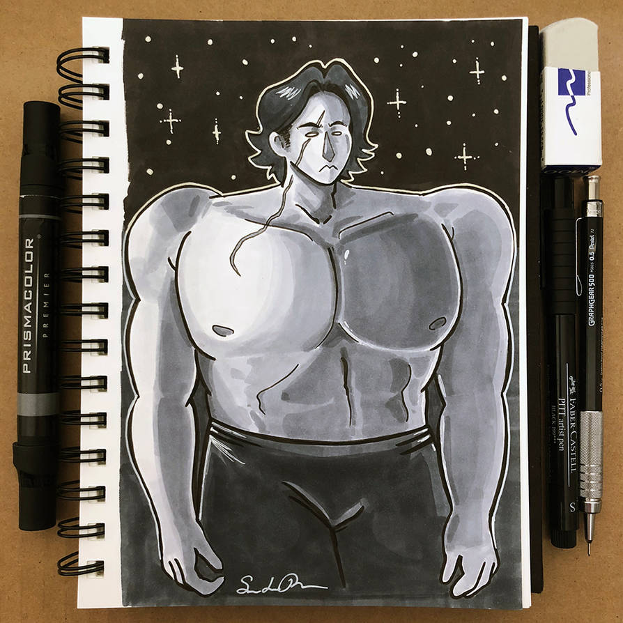 Inktober Day 17 - Swollen by TsaoShin