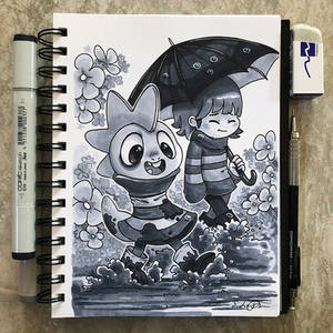 Inktober Day 23 - Muddy