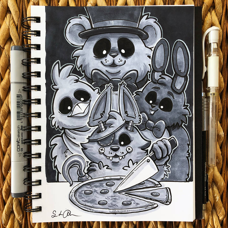 Inktober Day 31 - Slice by TsaoShin