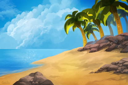 Beach Deviantart Background Explore the Best Beach Art | DeviantArt