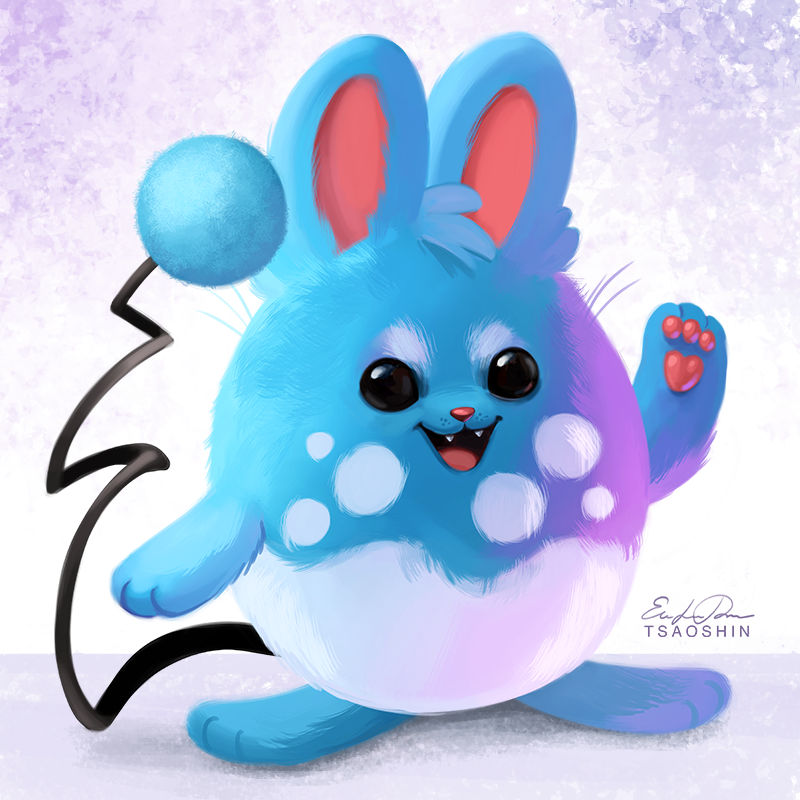 184 - Azumarill by TsaoShin on DeviantArt