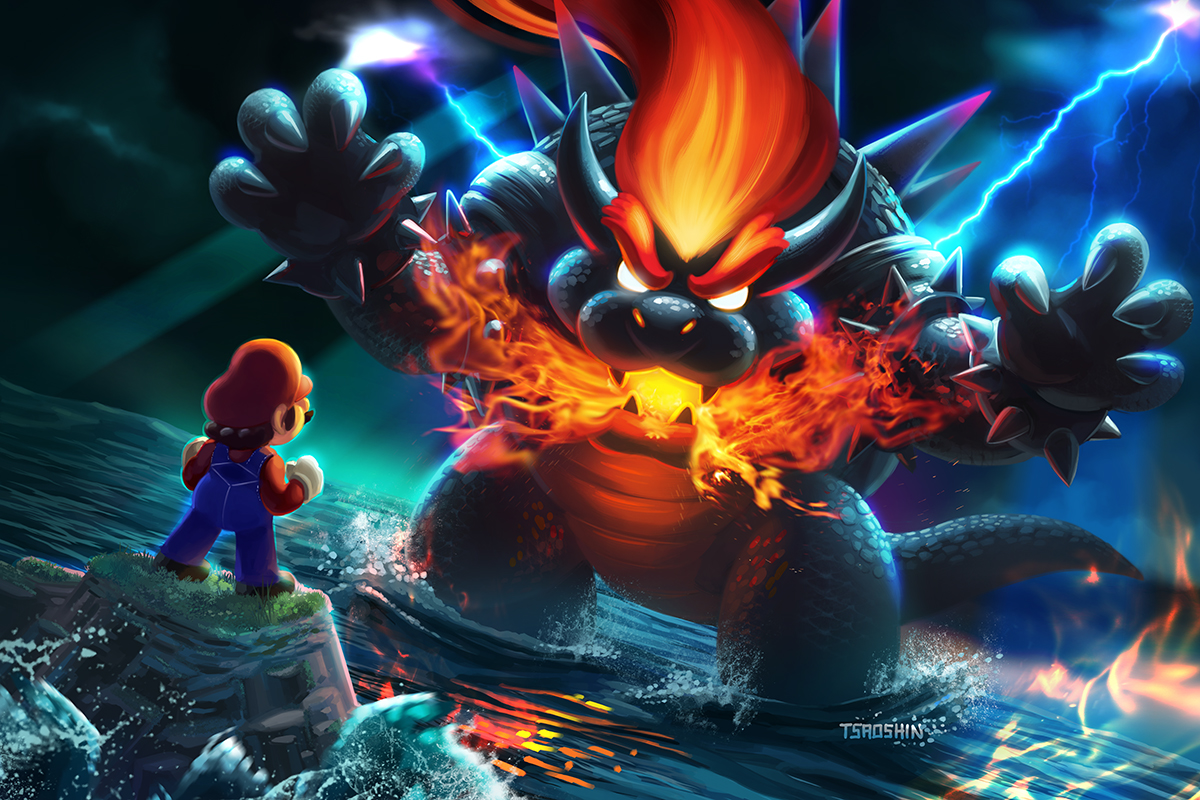 Bowser's Fury by TsaoShin on DeviantArt