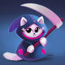 Grim Reaper Cat