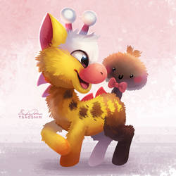 203 - Girafarig