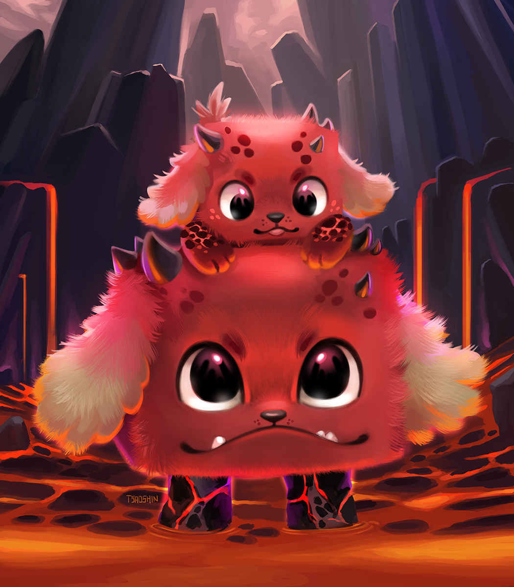 Minecraft Strider by TsaoShin on DeviantArt