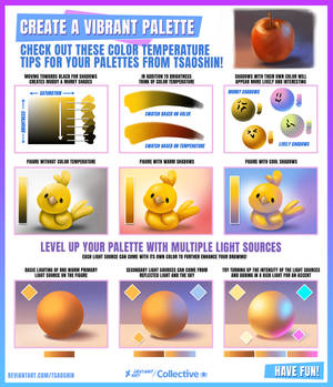 How to Create a Vibrant Palette
