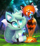 Slushi and Sody Pop by TsaoShin