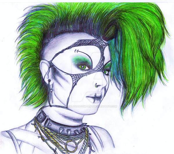 drawing of a photo.