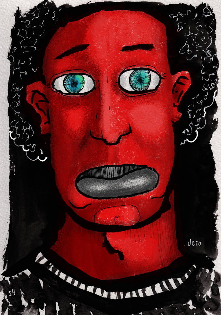 Red Guy Coluring In Red guy by jeronimov on DeviantArt