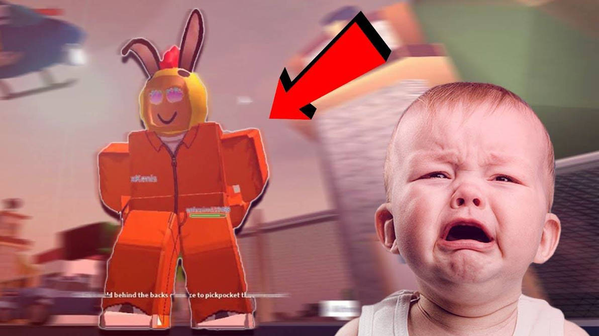 Baby rages in Roblox by Bestki on DeviantArt