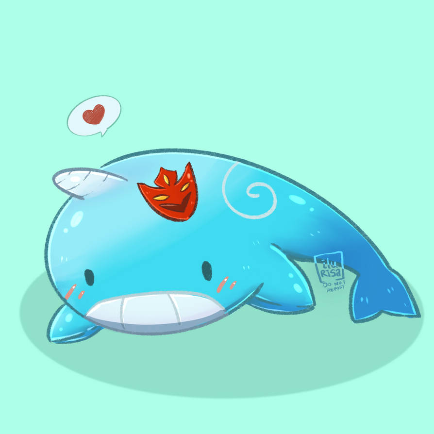 Childe Narwhal Genshin impact FanArt by ilurisa on DeviantArt