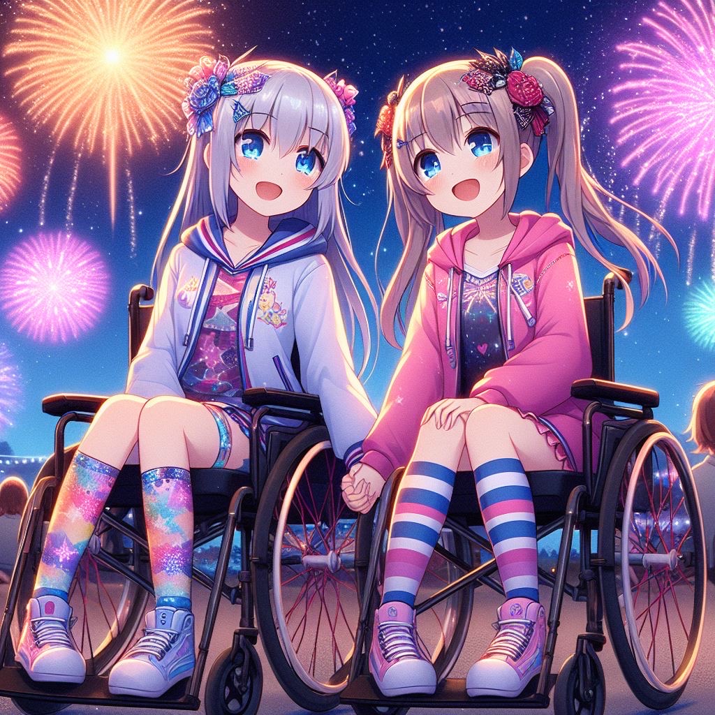 Ai anime girls in a wheelchair by DiamonddragonTR on DeviantArt