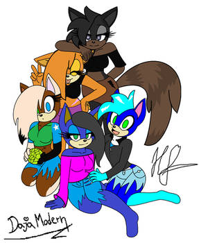 Chained Soul as Anthro's - Group Pic XP