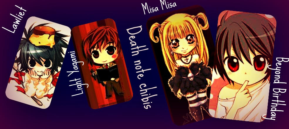 Death Note Freaky Death Note Chibis! by animefreaky111 on DeviantArt