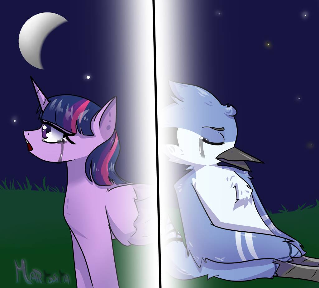 Mordecai And Twilight Sparkle mordecai-and-twilight-sparkle