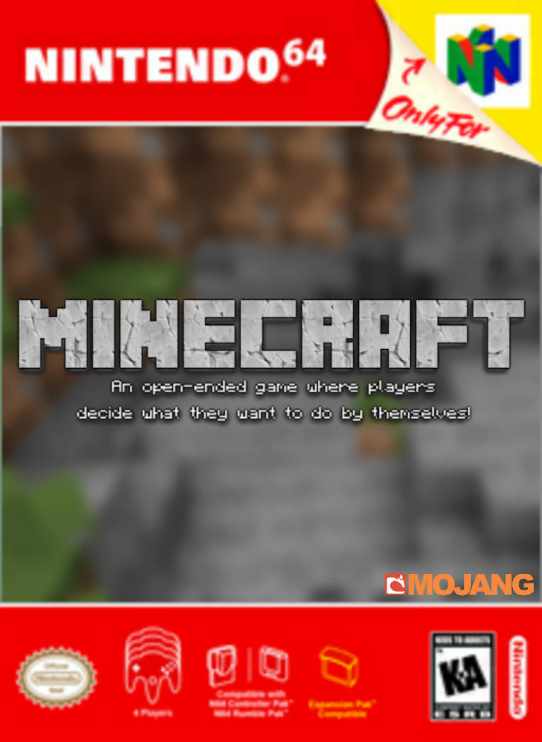 Minecraft on Nintendo 64 by TheBisexualYoshi on DeviantArt