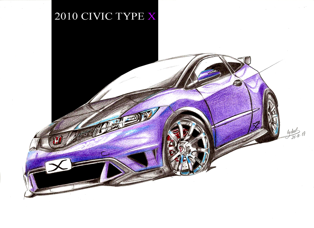 2010 HONDA CIVIC TYPE X