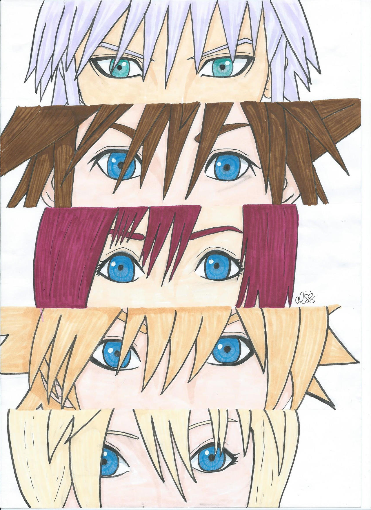 Kingdom Hearts - Eyes By Silsax19 On Deviantart