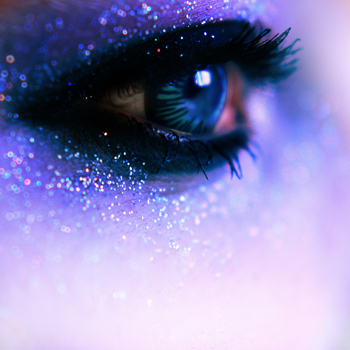 Blue Glitterati