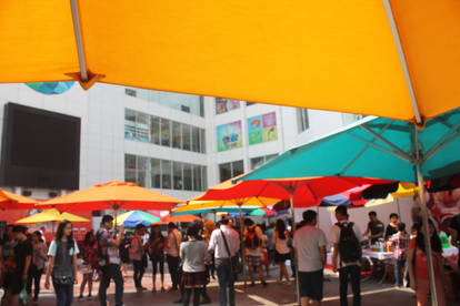 Coloful umbrellas