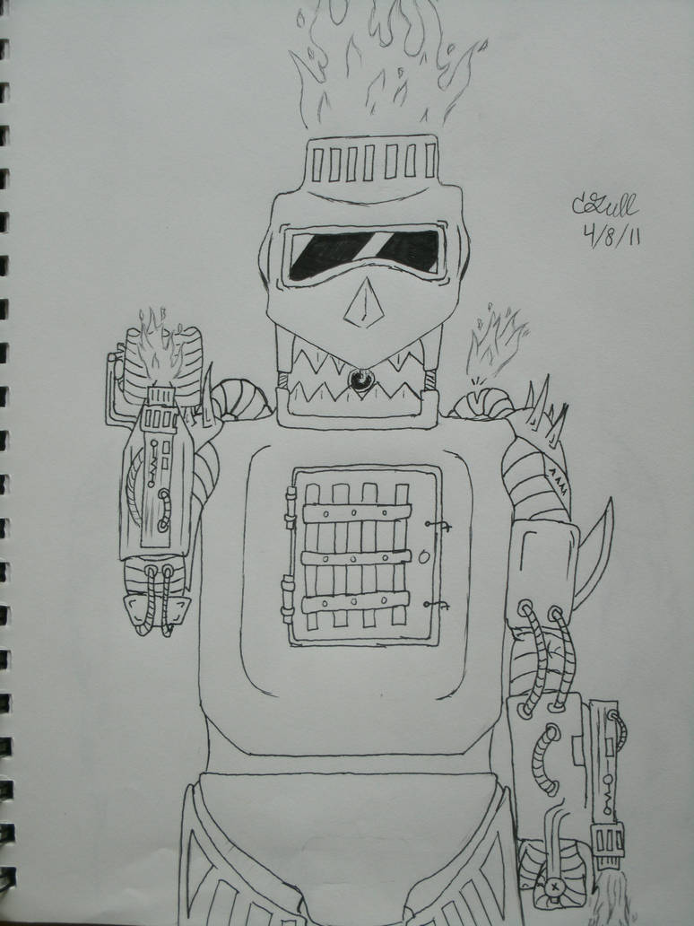 Pyro-Bot by Cyborg43 on DeviantArt