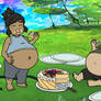 Lil Korra and Bolin Spirit Cake WG