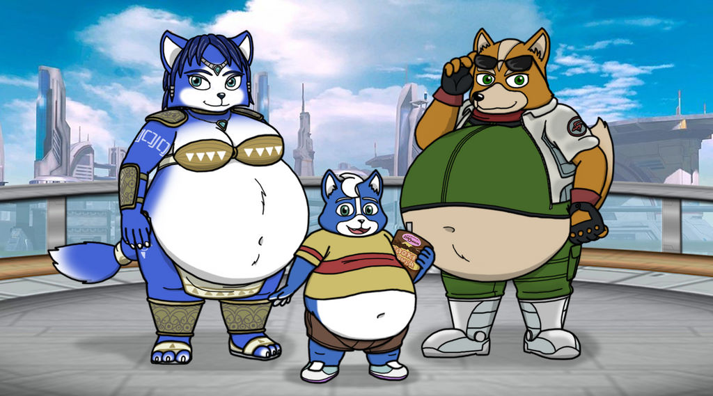 Star Fox - Fat Future McCloud Family