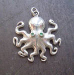 octopus pendant by morpho2012