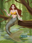 Ceasg, the Scottish Mermaid... by AngelGhidorah