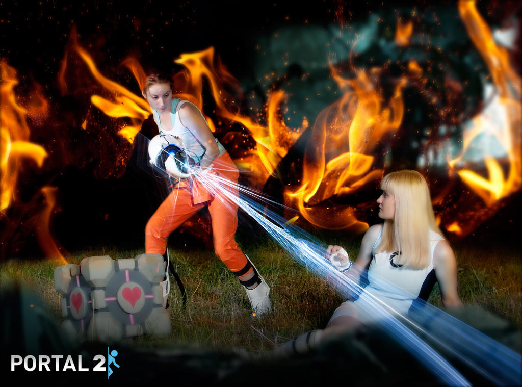 Portal 2 cosplay