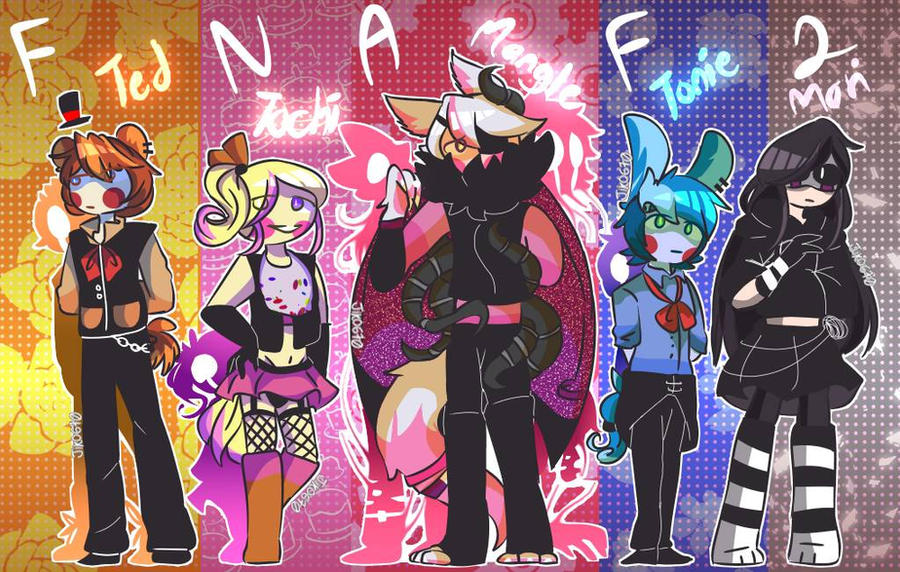 Pixilart - FNaF 2 characters by Hikari-San