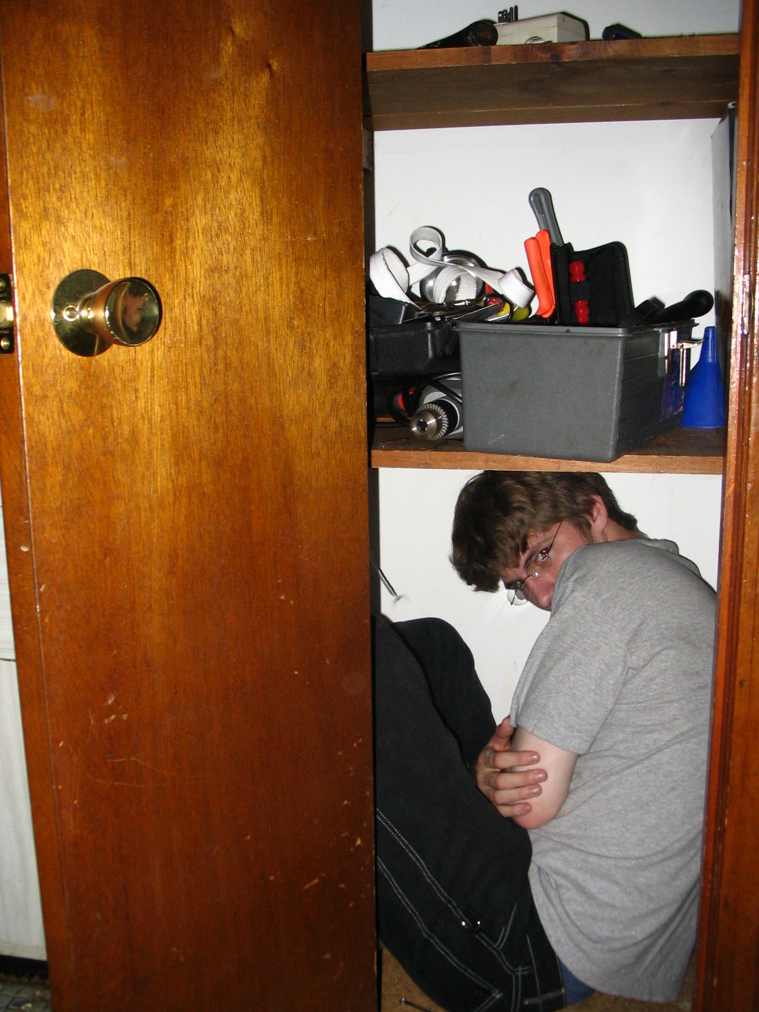 Aaddrick in Closet 3