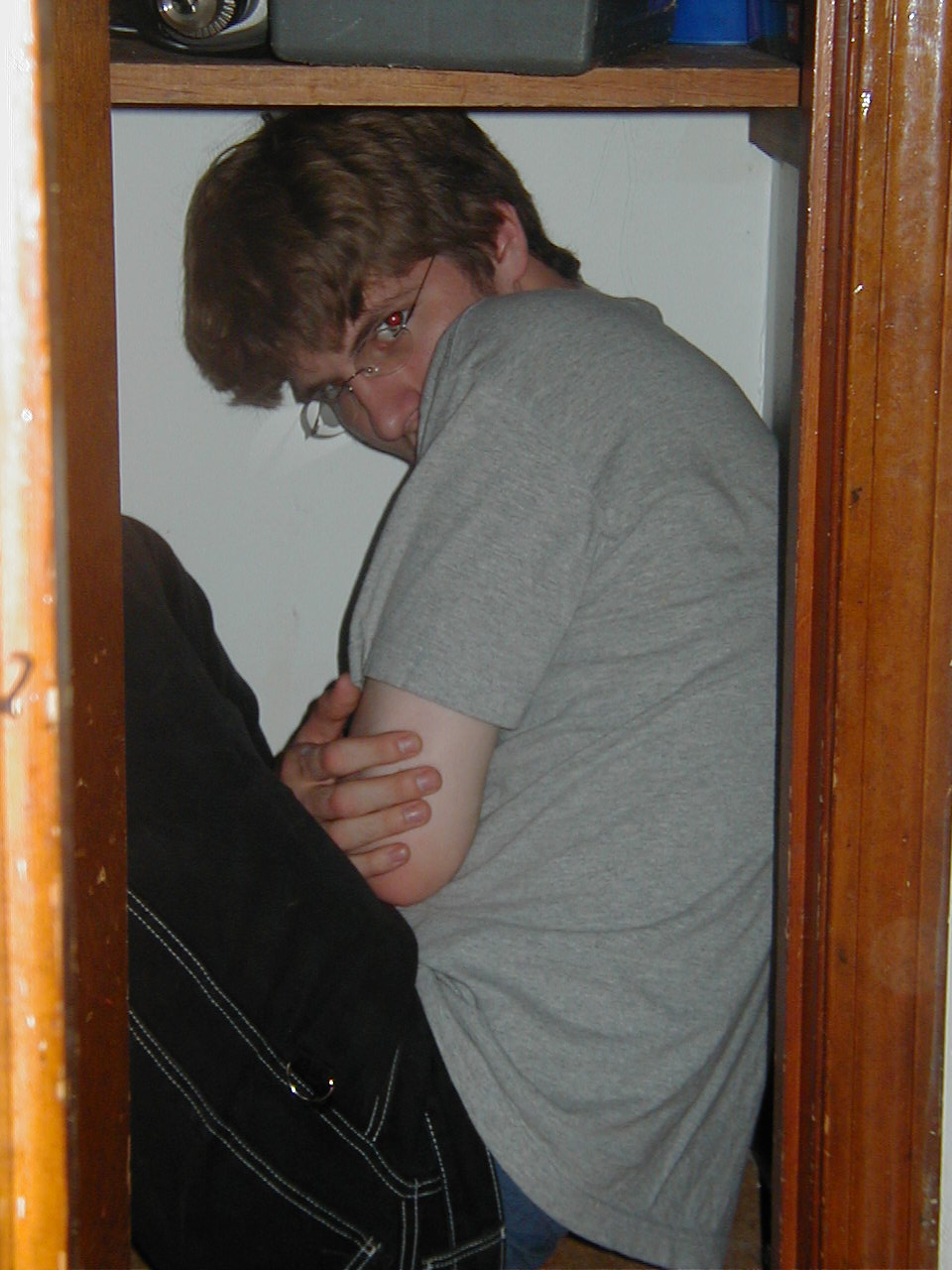 Aaddrick in Closet 4