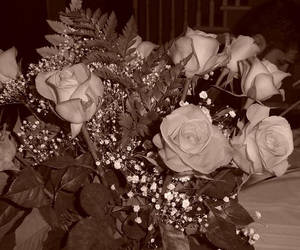 Bouquet in Sepia