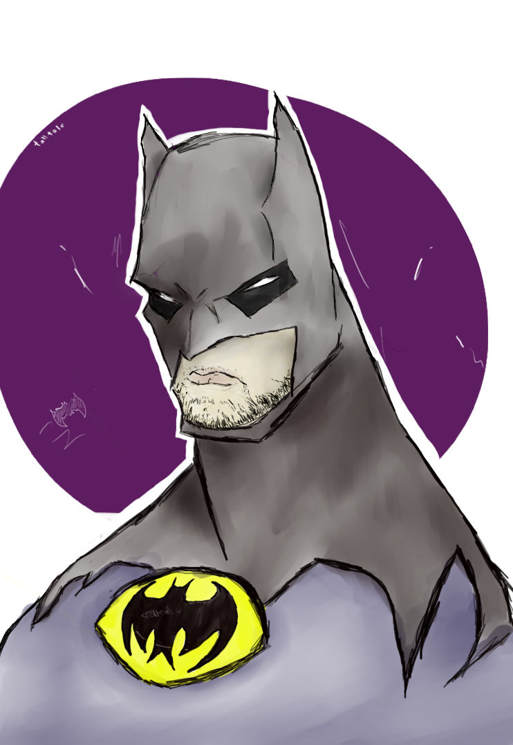 Batman (color) by talltale1 on DeviantArt