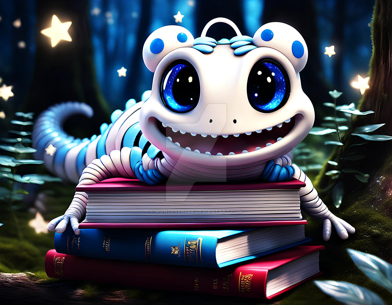 Lexius The Bookworm by WandererDee on DeviantArt