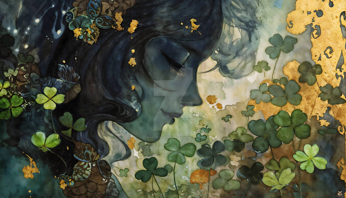 The Green Petal Spirit by WandererDee on DeviantArt