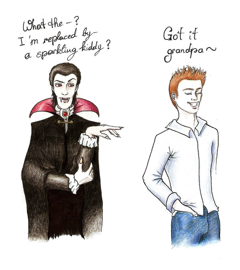 Dracula vs. Edward Cullen by FairytalesLullaby on DeviantArt