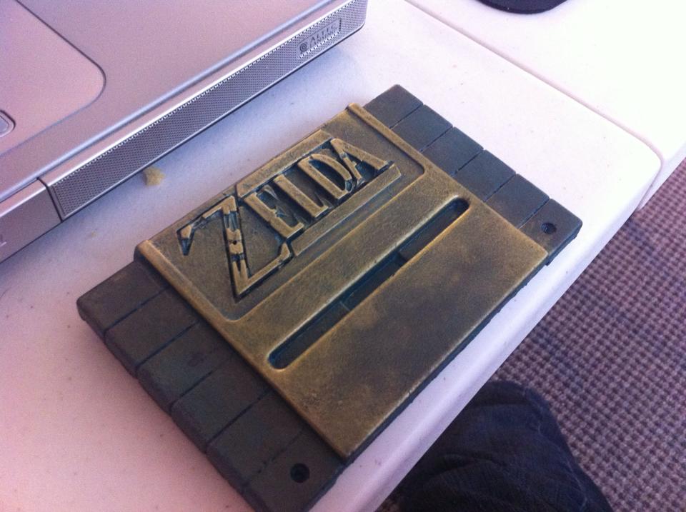 Zelda Hyrulian SNES Cart - 3D print custom paint