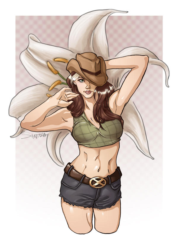 Rogue the Cowgirl by new-moon-night