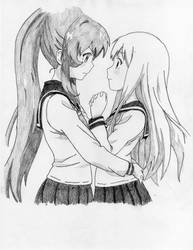 Yuru Yuri Ayano and Kyoko To 4