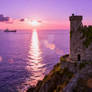 Purple sunset
