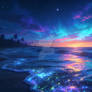 Ocean at sunset