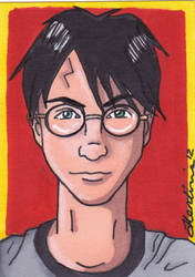 Harry Potter - Sketch Card (color)